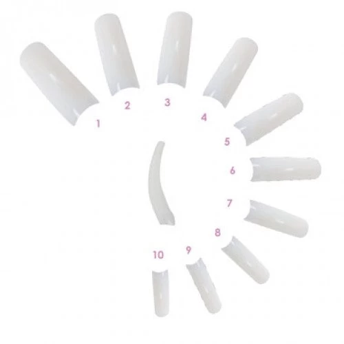 HM Nail Tips Cut Out 500 Pack