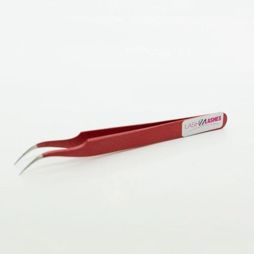 Lash U Lashes Tweezer 'S' Type 125 Mm Right Angled
