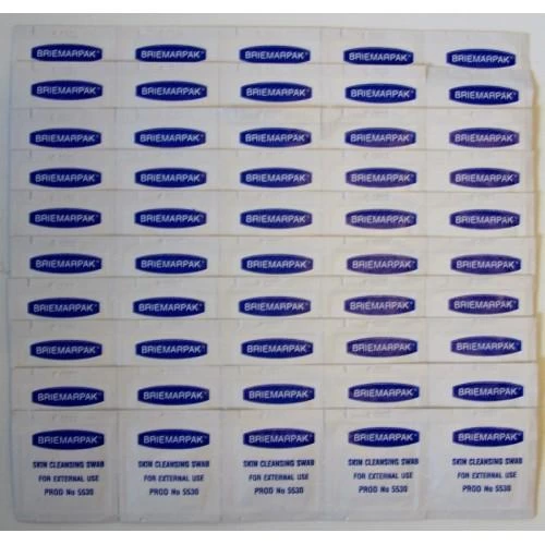 Briemarpak Skin Cleansing Swabs 200 Pack