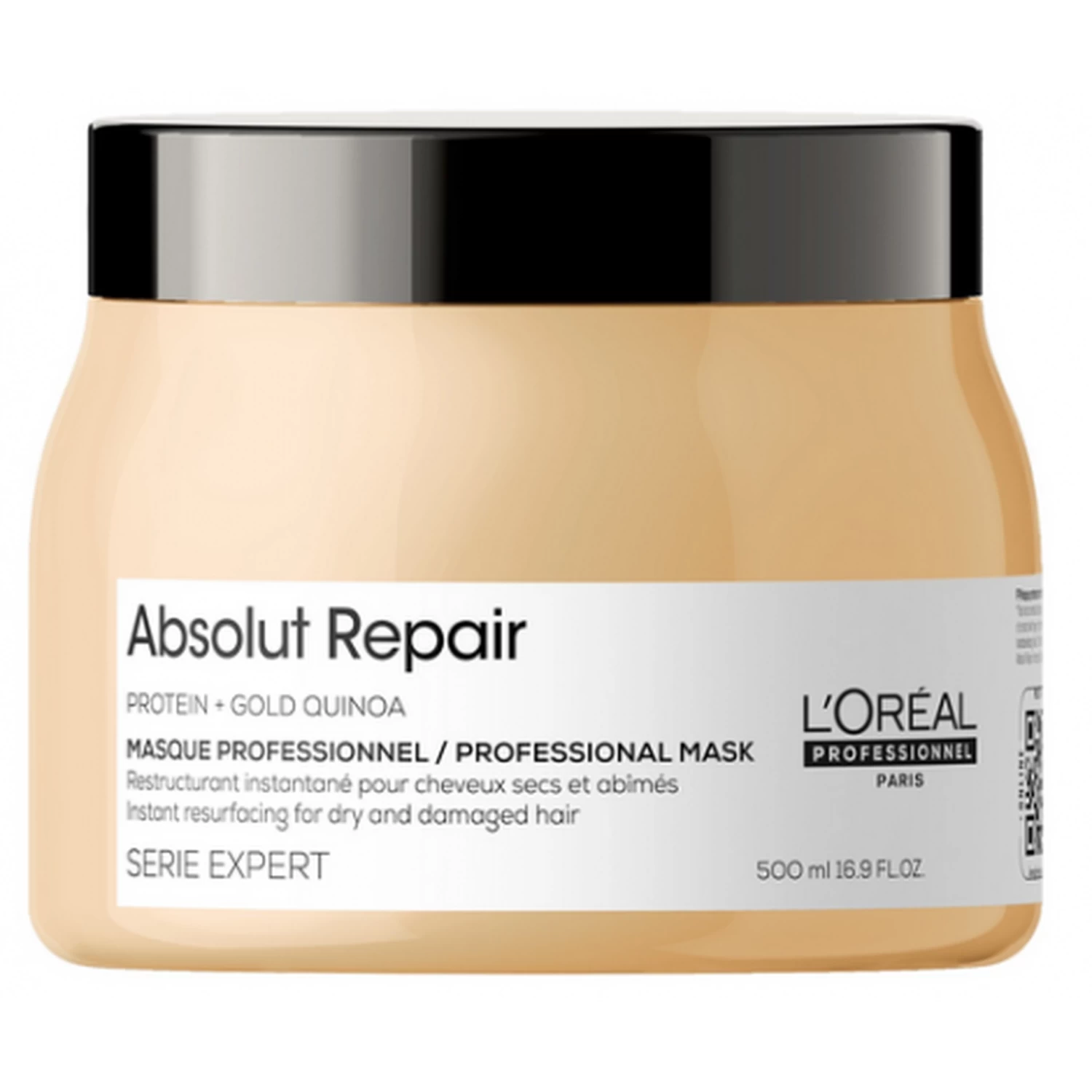 L'Oreal Serie Expert Absolut Repair + Gold Quinoa Mask 500ml