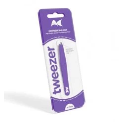 Artist's Choice Tweezer Arched Straight Tip Purple AC-TW4