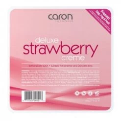 Caron Deluxe Strawbery Creme Hard Wax 500 Gm
