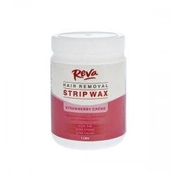 Reva Strawberry Creme Strip Wax 1 Kg